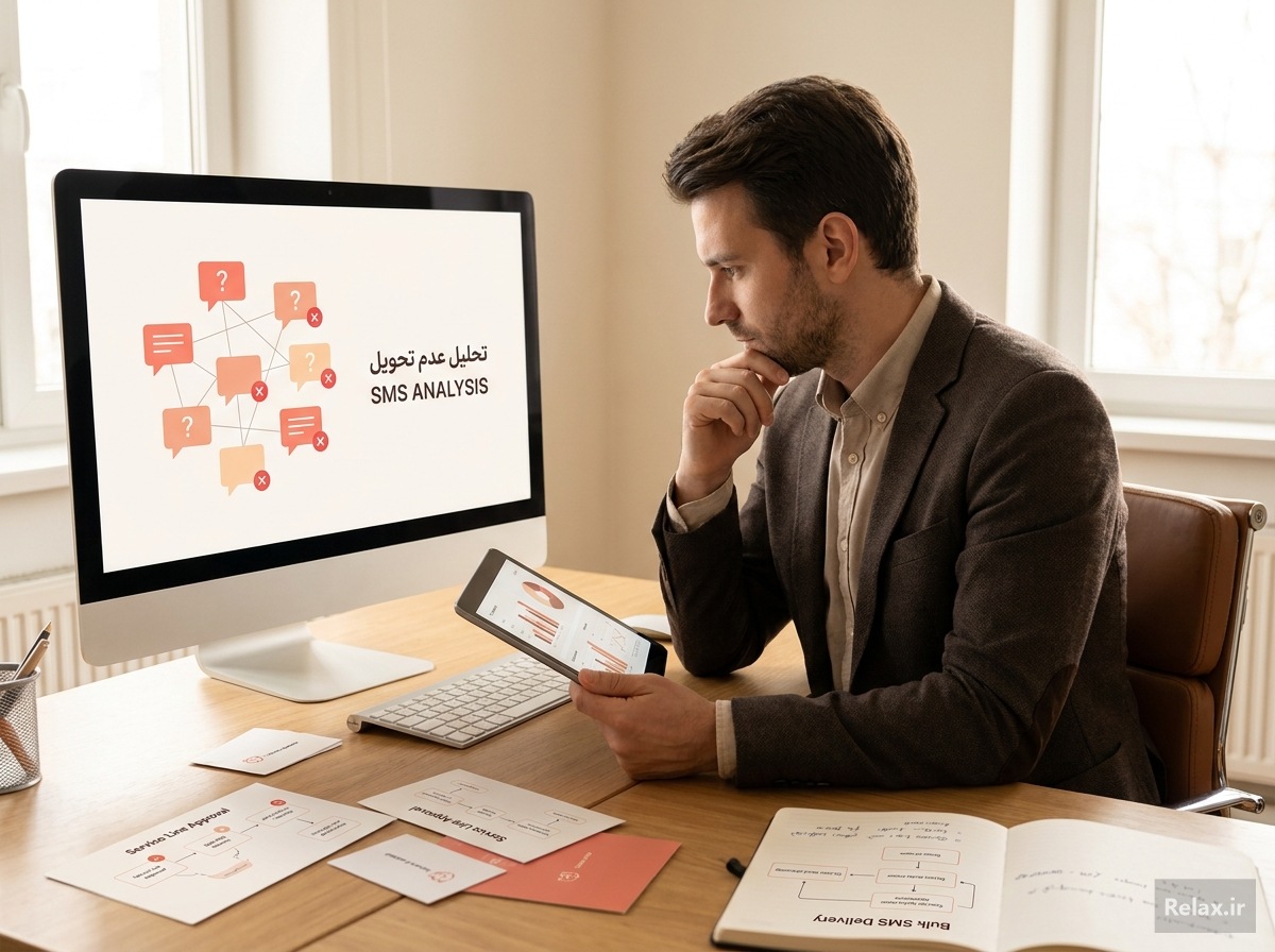 علت عدم تحویل پیامک انبوه و نحوه تحلیل گزارش ارسال