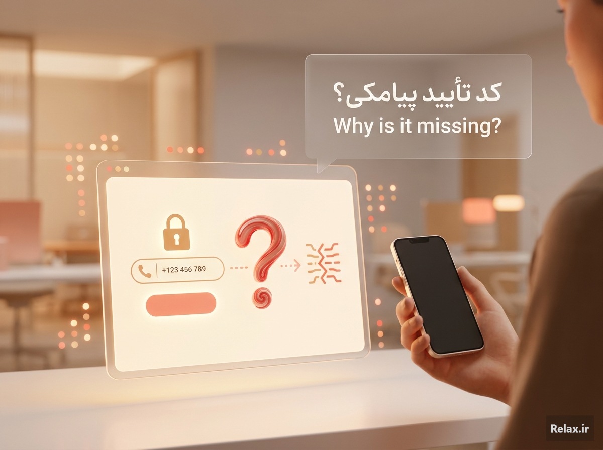 چرا کد تأیید پیامکی نمی‌رسد؟ دلایل تأخیر یا عدم دریافت OTP