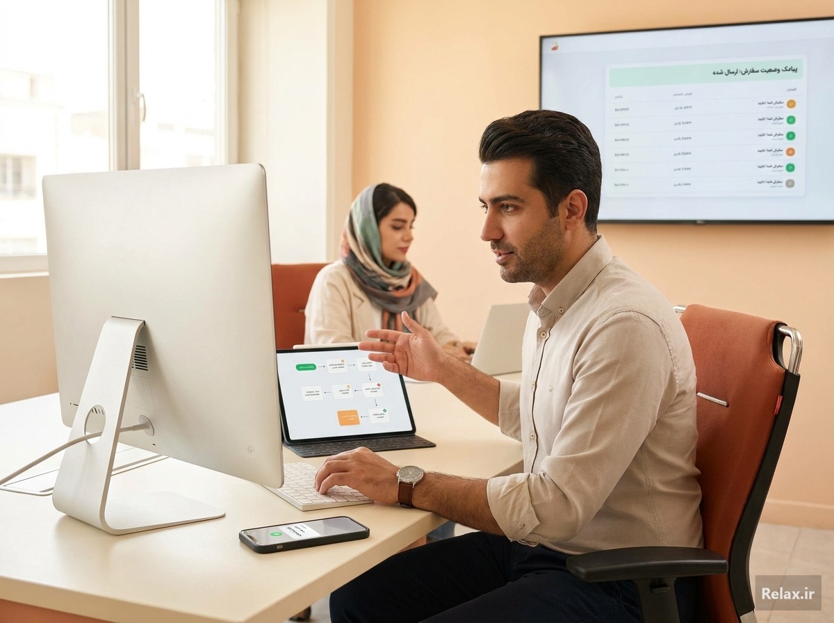 پیامک وضعیت سفارش؛ متن‌ها و الگوی ارسال از ثبت تا تحویل