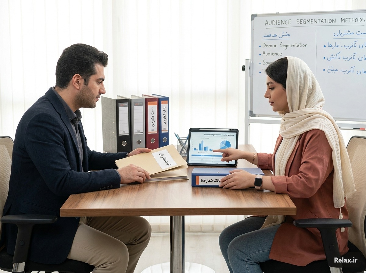 بخش‌بندی دفترچه تلفن مخاطبان برای ارسال پیامک هدفمند