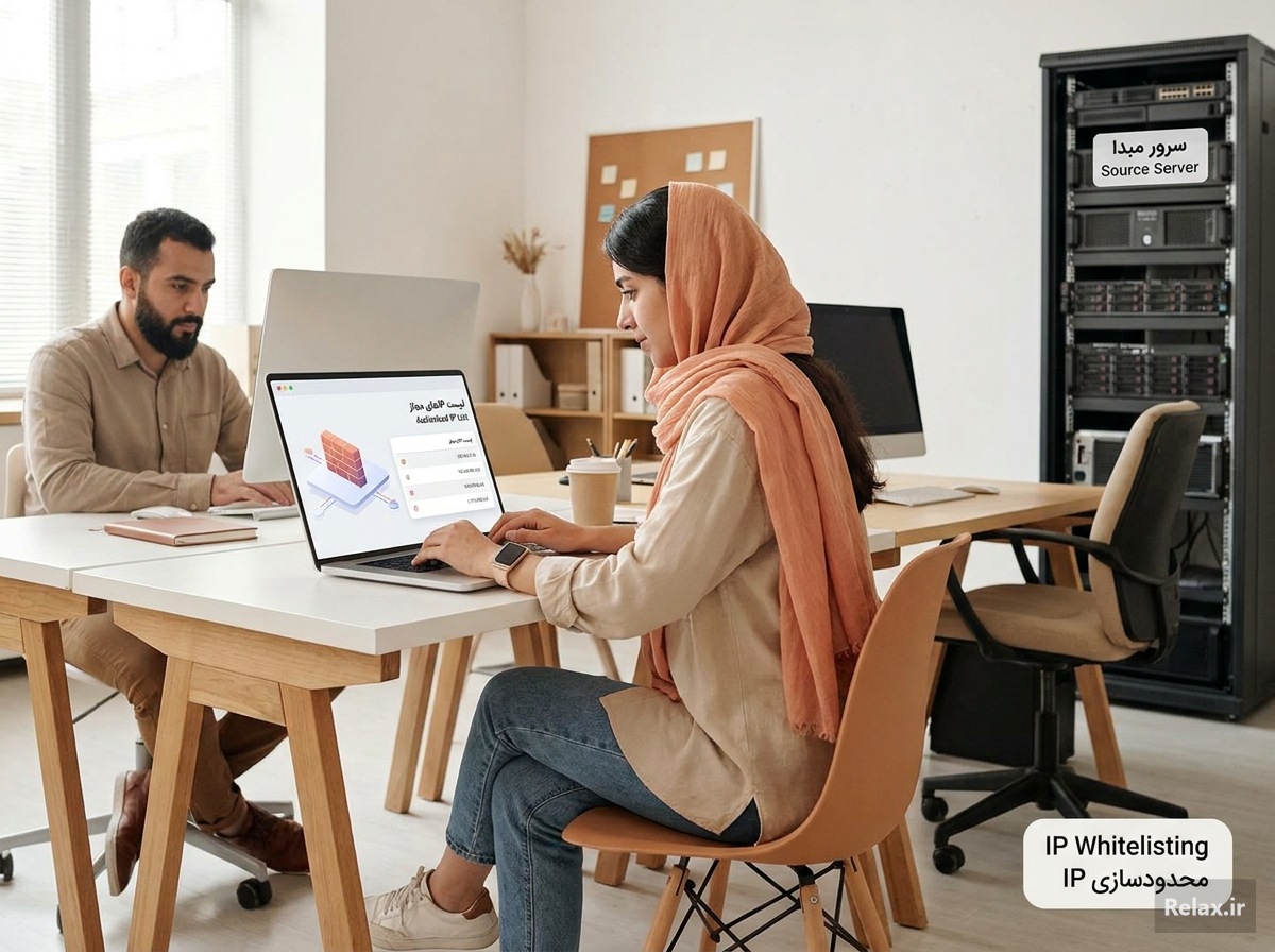 مکانیزم محدودسازی IPهای مجاز در پنل وب سرویس پیامک